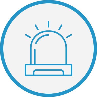 Uyarı Satırı Mavi Çember