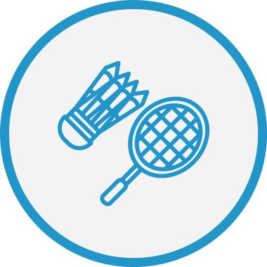 Badminton Hattı Mavi Çember