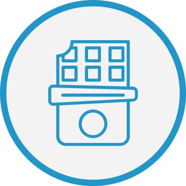 Çikolata Çubuğu Mavi Çember