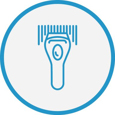 Barkod Tarayıcı Satırı Mavi Çember