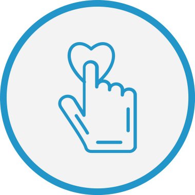 Dürüstlük Çizgisi Mavi Çember