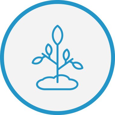 Bitki Hattı Mavi Çember