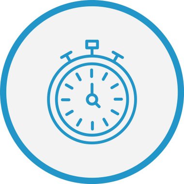 Stopwatch Hat Mavi Çember