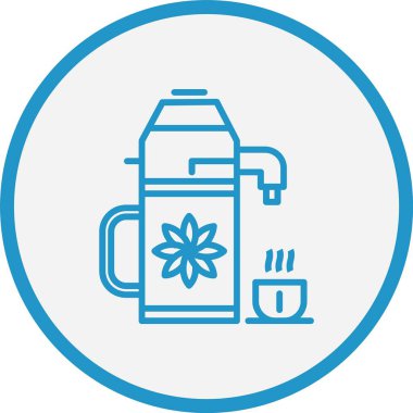 Termos Hat Mavi Çember