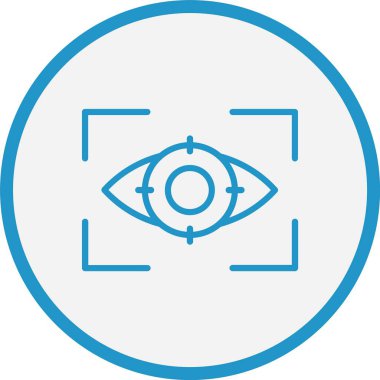 Tanık Çizgisi Mavi Çember