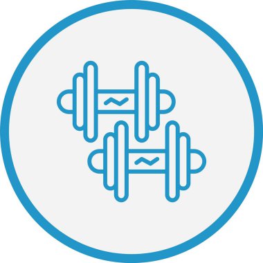 Aptal Çizgi Mavi Çember