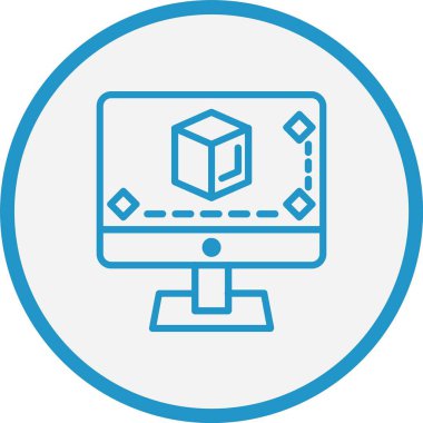 Düzenleyici Satırı Mavi Çember