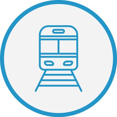 Tren Hattı Mavi Çember