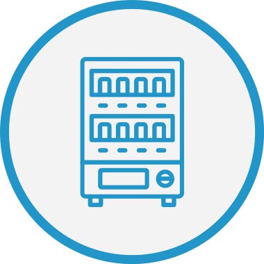 Otomat Çizgisi Mavi Çember