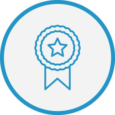 Ödül Satırı Mavi Çember