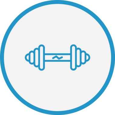 Halter Çizgisi Mavi Çember