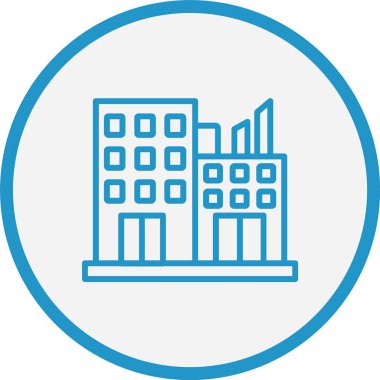 Daire Çizgisi Mavi Çember