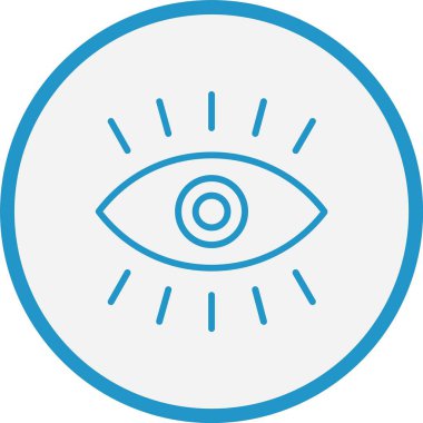 Görüş Çizgisi Mavi Çember