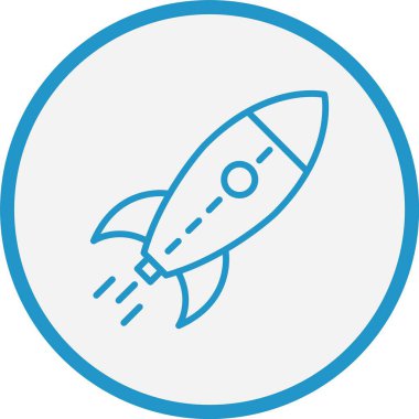 Fırlatma Satırı Mavi Çember