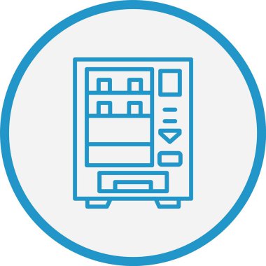 Otomat Çizgisi Mavi Çember