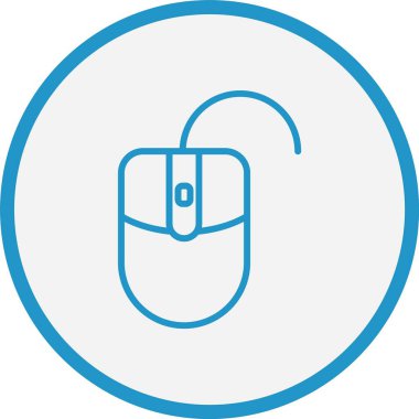 Fare Çizgisi Mavi Çember