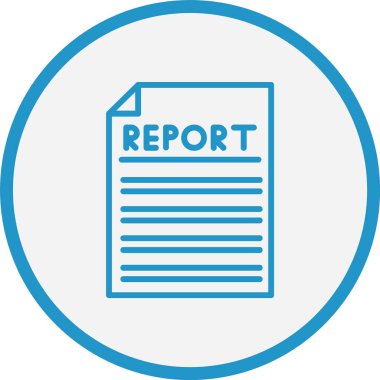 Rapor Satırı Mavi Çember