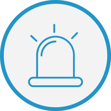 Siren Hattı Mavi Çember