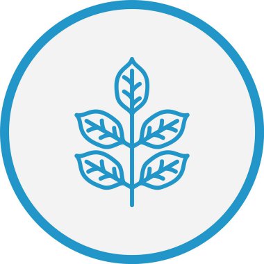 Sahil Çizgisi Mavi Çember