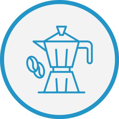 Kahve Üretici Hattı Mavi Çember