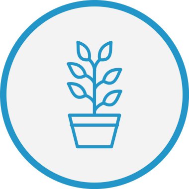 Bitki Hattı Mavi Çember