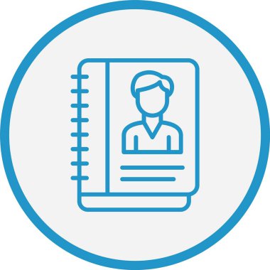 Adres Defteri Mavi Çember