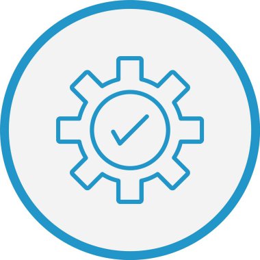 Doğru Satır Mavi Çember