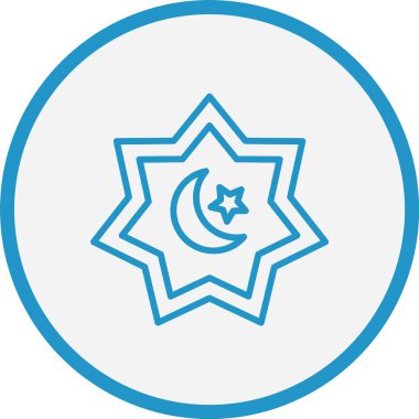 Bayram Mübarek Hattı Mavi Çember