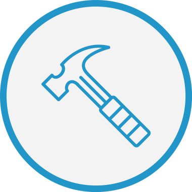 Çekiç Çizgisi Mavi Çember