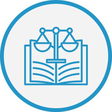 Hukuk Satırı Mavi Çember