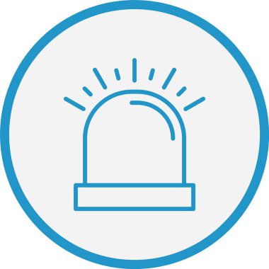 Siren Hattı Mavi Çember