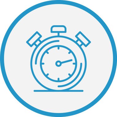 Stopwatch Hat Mavi Çember