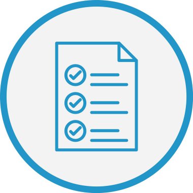 İşaret Çizgisi Mavi Çember