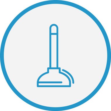 Pompa Çizgisi Mavi Çember