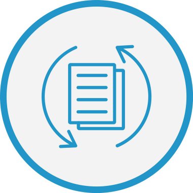 Rapor Satırı Mavi Çember