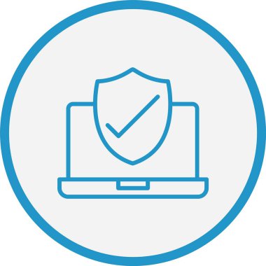 Güvenlik Hattı Mavi Çember