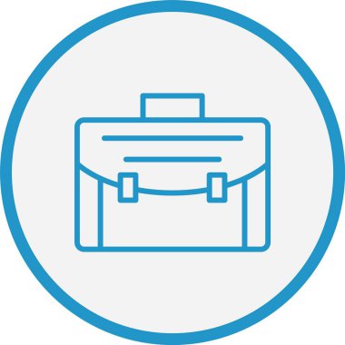 Çanta Çizgisi Mavi Çember