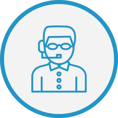 Açıklayıcı Satır Mavi Çember