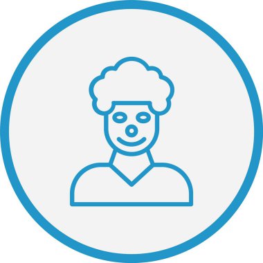 Palyaço Hattı Mavi Çember