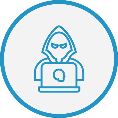 Hacker Hattı Mavi Çember