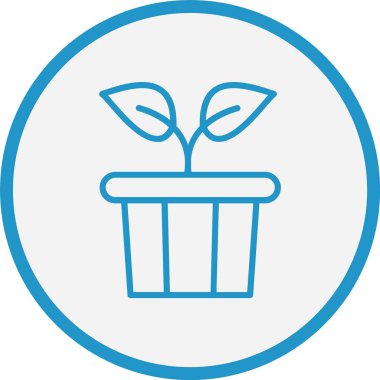 Bitki Hattı Mavi Çember