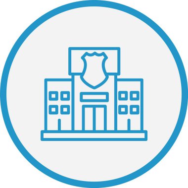 Polis Merkezi Mavi Çember