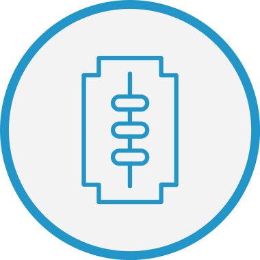 Kendine Zarar Çizgisi Mavi Çember