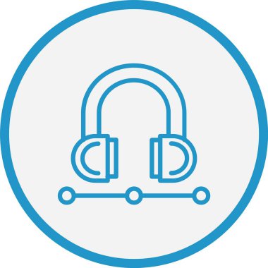 Kulaklıklar Mavi Çember