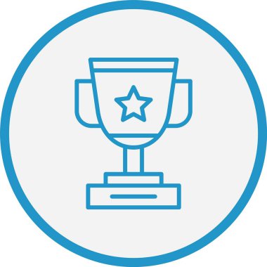 Ganimet Çizgisi Mavi Çember