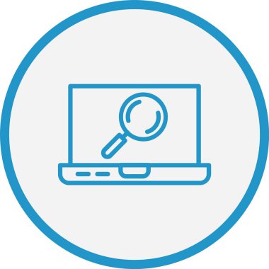 Arama Satırı Mavi Çember