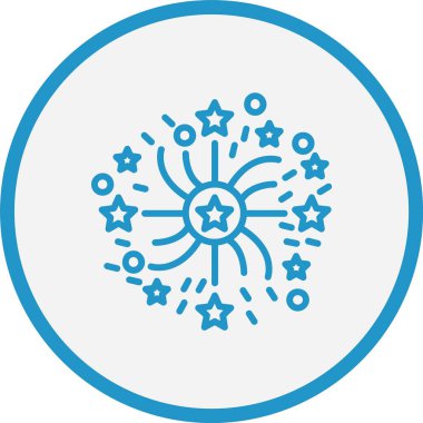 Havai fişek Hattı Mavi Çember