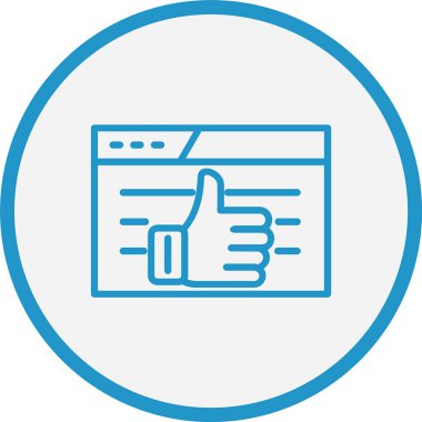 Mavi Çizgi Çemberi Gibi