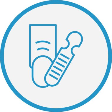 Çivi Dosyası Mavi Çember