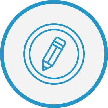 Fotoğraf Çizgisi Mavi Çember